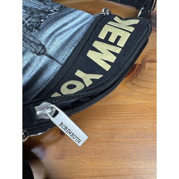 Robin Ruth New York bag Empire State Building city scene CrossBody purse - Picture 7 of 10